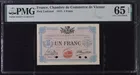 1915年 法國1法朗 1 Francs 唯一冠軍分 PMG65EPQ photo 1