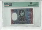 1935年 滙豐銀行 1元 兵頭 PMG55 photo 2