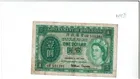 1959年 香港政府1元 綠英女皇 品相 F photo 1