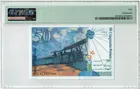 1993年 法國 France, Banque de France 50元 PMG50 無47補號 photo 2