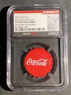 2023 可口可樂 Coca Cola 6克 純銀樽蓋 NGC評級70 photo 1