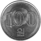 朝鮮 2005年 100圜 鋁幣 photo 1