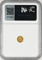 1326年 - 1360年 印尼蘇門答臘古金幣 NGC AU58 photo 2
