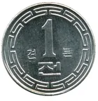 朝鮮圓藝博覽會紀念幣套裝 1987年 樣幣套裝 1, 5, 10, 50 Chon, 1 Won photo 8