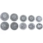 朝鮮銀行 2009年 紀念錢幣套裝 (1, 5, 10, 50 Chon, and 1 Won) 樣幣 photo 3