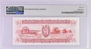 圭亞那銀行 1992年 1元紙幣 (PMG 66)
